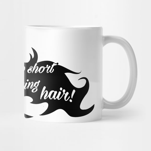 Life is too short for boring hair (black) by nektarinchen